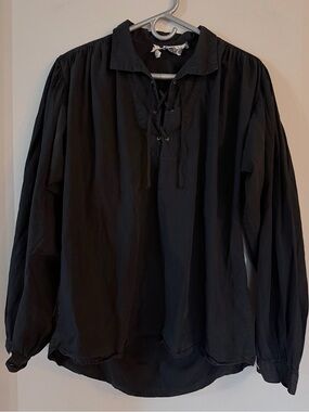 Vintage 80s Bill Tornade Paris Renaissance Pirate Avant Garde Shirt Men’s L